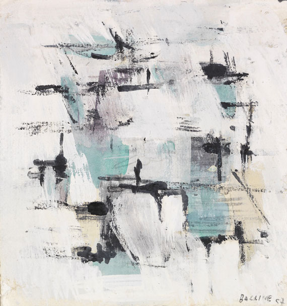 Jean René Bazaine - Abstrakte Komposition