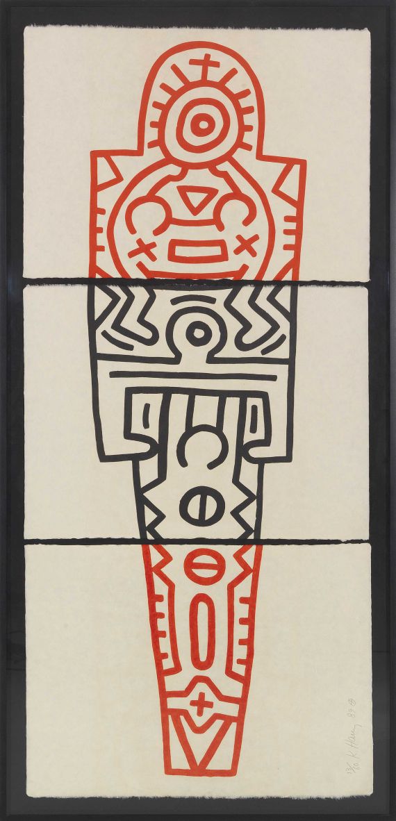 Keith Haring - Totem (3-teilig)