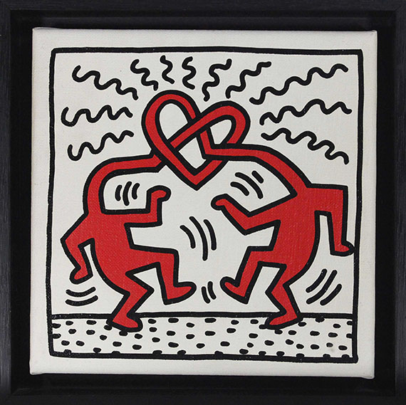 Keith Haring - Untitled (Love) - Image du cadre