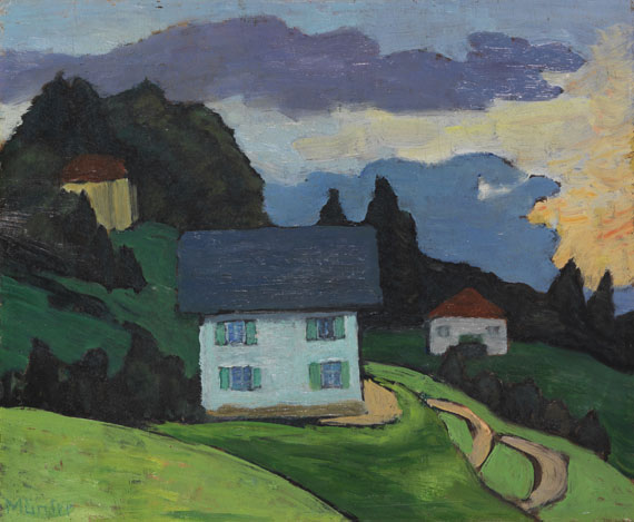 Gabriele Münter - Haus am Hang