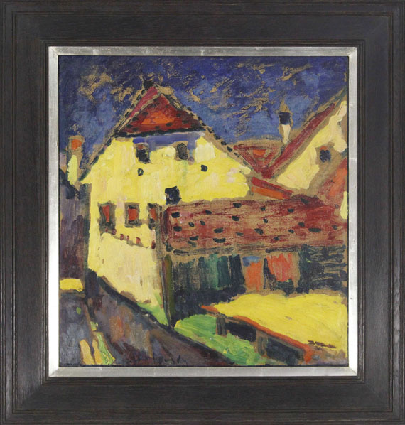 Alexej von Jawlensky - Gelbe Häuser - Image du cadre