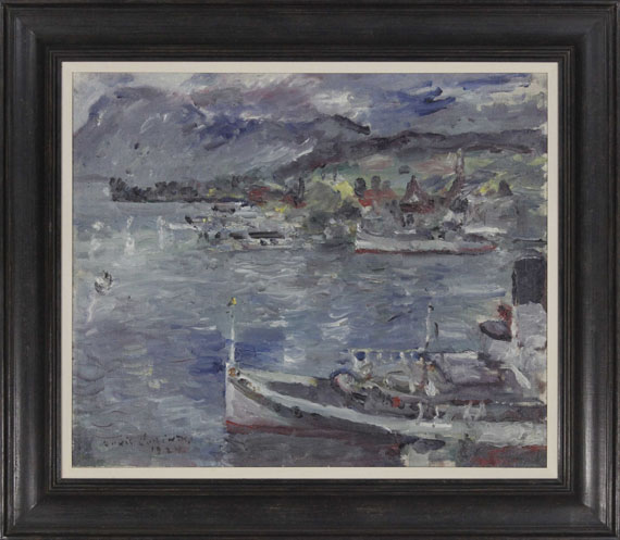 Lovis Corinth - Luzerner See am Vormittag - Image du cadre