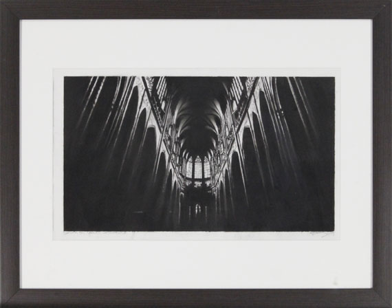 Robert Longo - Study for North Cathedral - Image du cadre