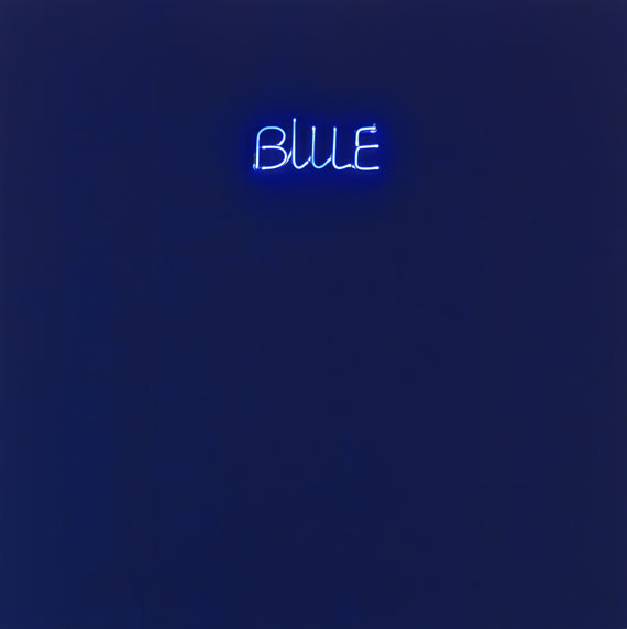 Maurizio Nannucci - Blue