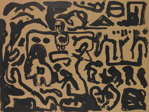 A. R. Penck (d.i. Ralf Winkler) - Begegnung L