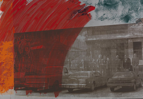 Robert Rauschenberg - County Sweep (Galvanic Suite) - Autre image