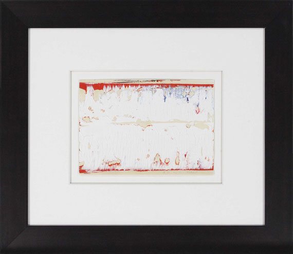 Gerhard Richter - Ohne Titel (9.12.96) - Image du cadre