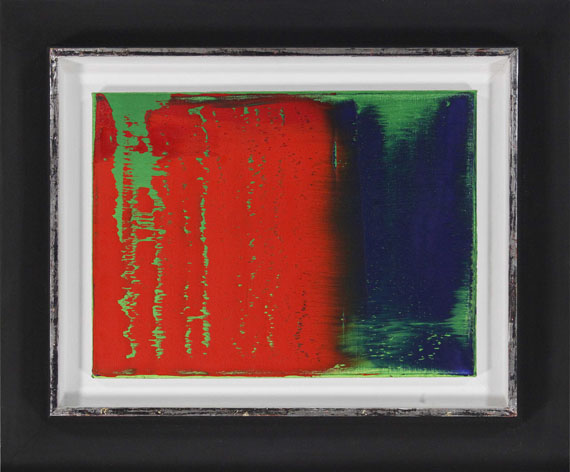 Gerhard Richter - Grün-Blau-Rot - Image du cadre