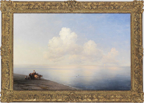 Ivan Aivazovsky - Ruhige See - Image du cadre