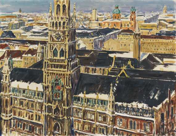 Arnold Balwé - Blick auf München