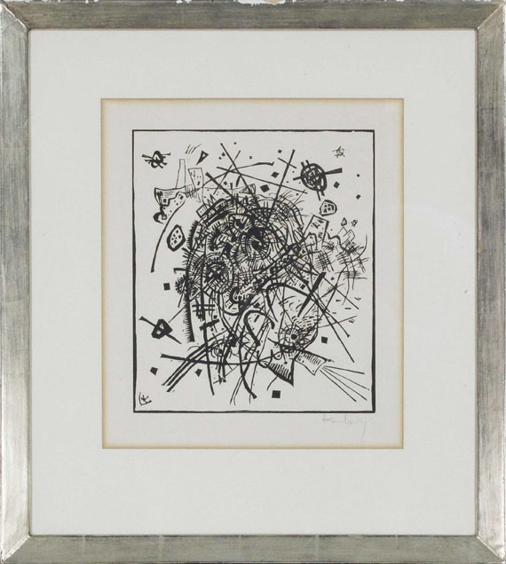 Wassily Kandinsky - Kleine Welten VIII - Image du cadre