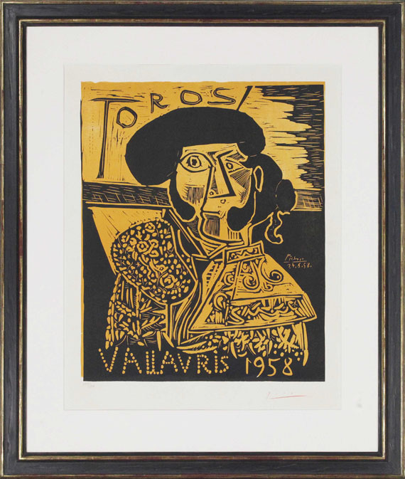 Pablo Picasso - Toros Vallauris 1958 - Image du cadre