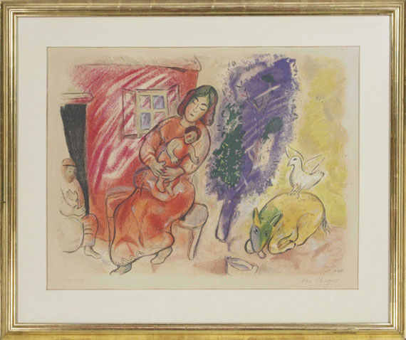 Marc Chagall - Maternité - Image du cadre