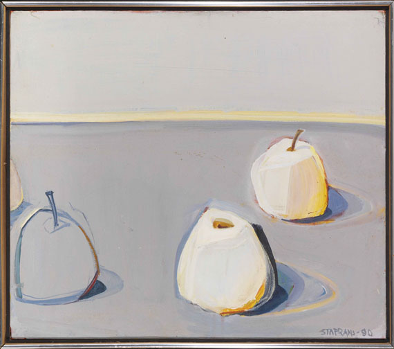 Raimonds Staprans - Still life with the baked sunshine apples - Image du cadre