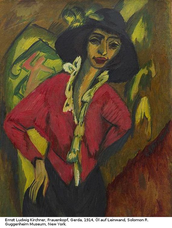 Ernst Ludwig Kirchner - Selbstporträt mit Gerda (Mann und Sitzende im Atelier) - Autre image