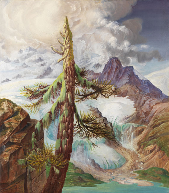 Otto Dix - Gletscher im Engadin