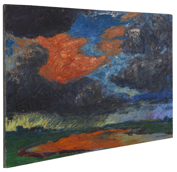 Emil Nolde - Herbstwolken, Friesland - Autre image