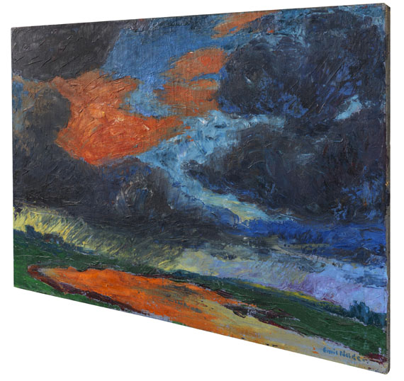 Emil Nolde - Herbstwolken, Friesland - Autre image