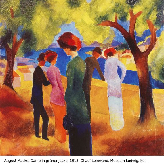 August Macke - Begrüssung (Thunersee) - Autre image