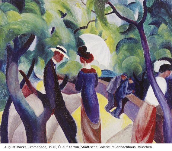 August Macke - Begrüssung (Thunersee) - Autre image