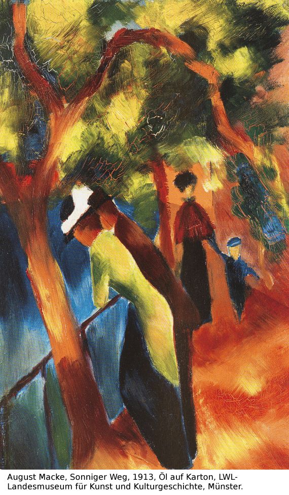 August Macke - Begrüssung (Thunersee) - Autre image