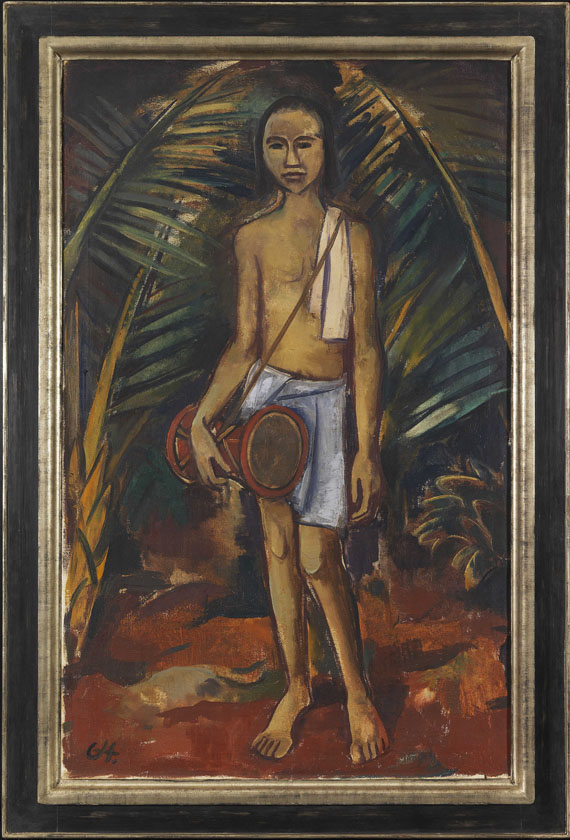 Karl Hofer - Hinduknabe - Image du cadre