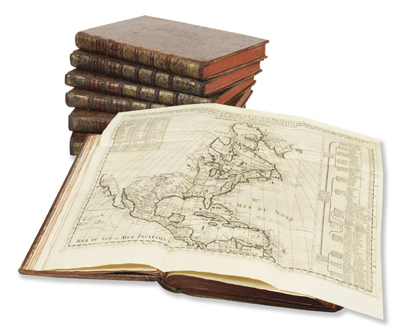 Henri Abraham Châtelain - Atlas historique. 7 Bände - Autre image