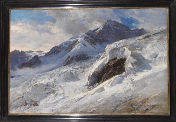 Edward Theodore Compton - Lyskamm (Monte-Rosa) - Image du cadre