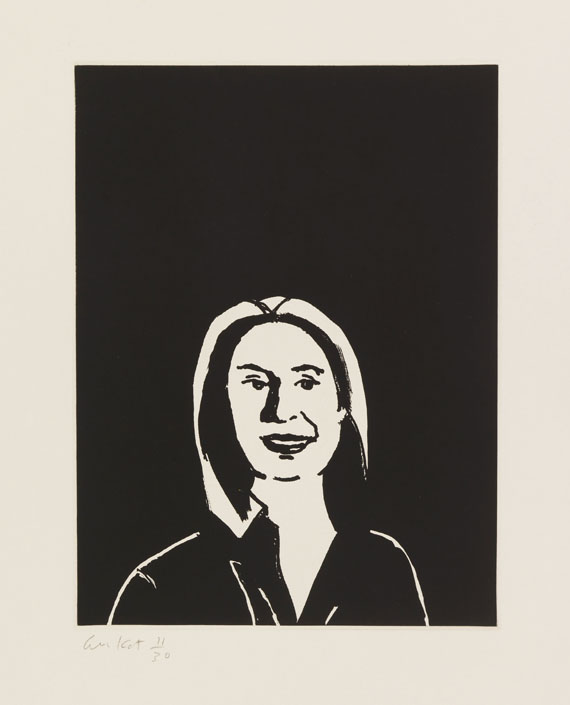 Alex Katz - You Smile and the Angels Sing