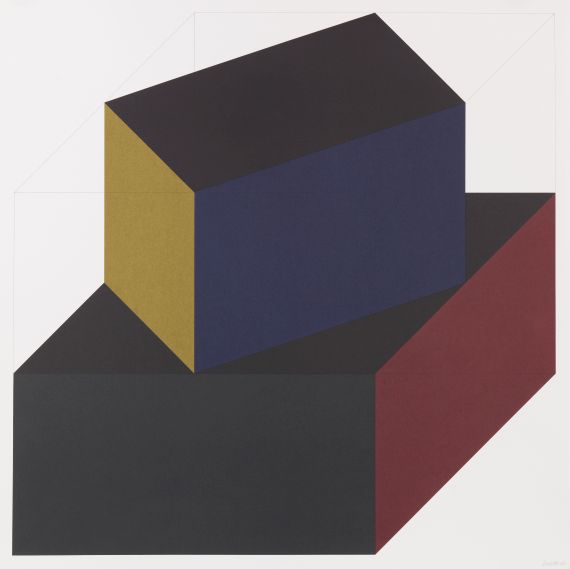 Sol LeWitt - Forms derived from a cube