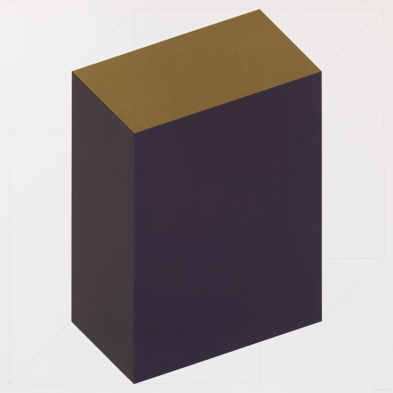 Sol LeWitt - Forms derived from a cube