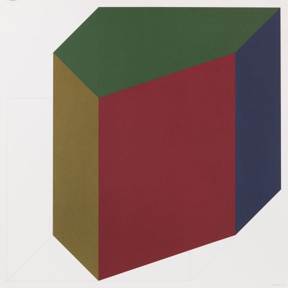 Sol LeWitt - Forms derived from a cube