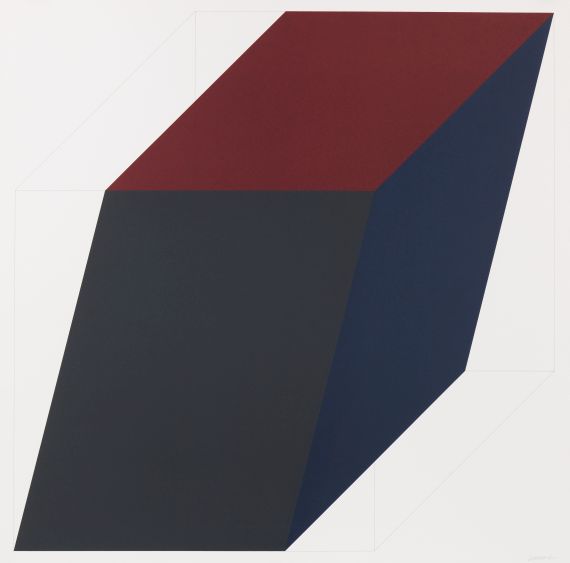 Sol LeWitt - Forms derived from a cube