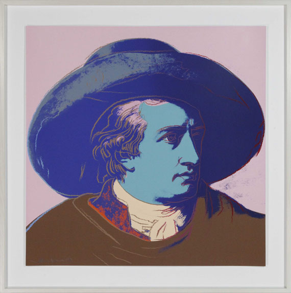 Andy Warhol - Goethe - Image du cadre