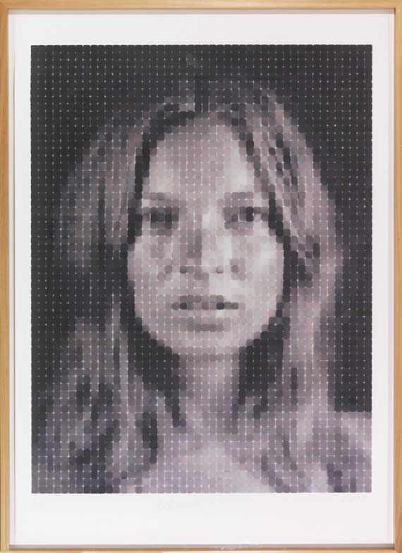 Chuck Close - Kate - Image du cadre