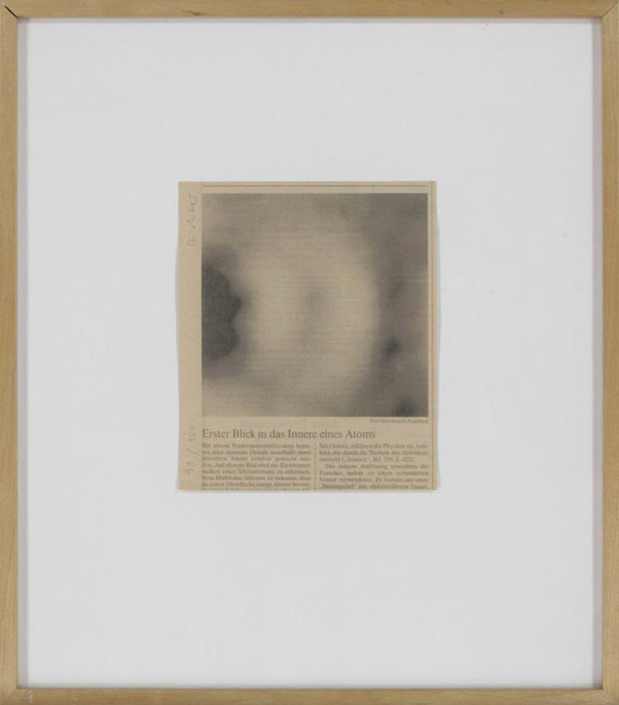 Gerhard Richter - Erster Blick - Image du cadre