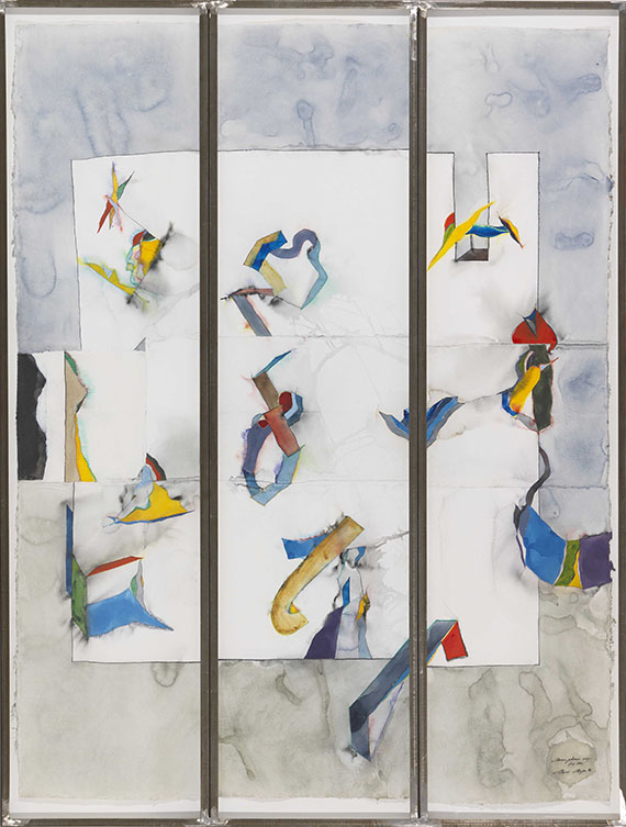 Werner Berges - Stern gestern verboten - Image du cadre