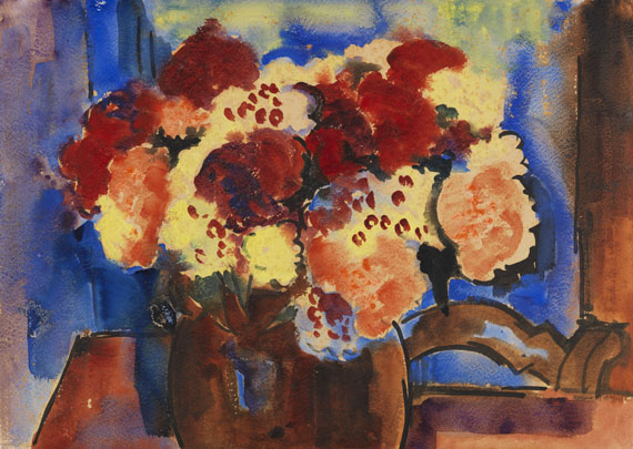 Karl Schmidt-Rottluff - Blumenstillleben