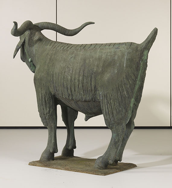 Gerhard Marcks - Ziegenbock - Verso