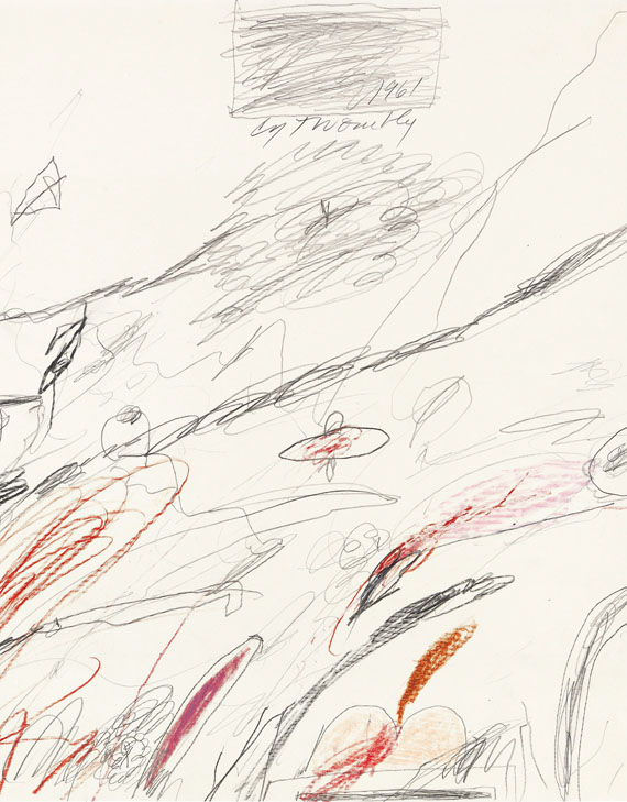 Cy Twombly - Untitled (Notes from a Tower) - Autre image