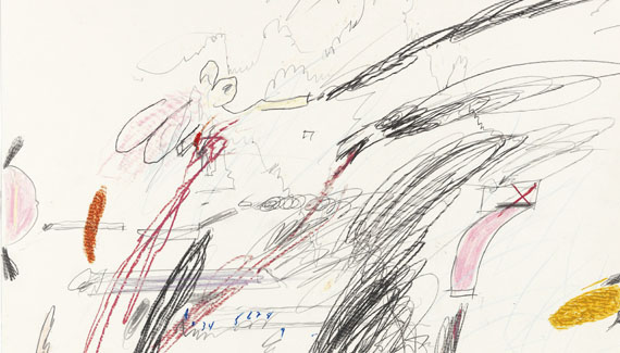 Cy Twombly - Untitled (Notes from a Tower) - Autre image