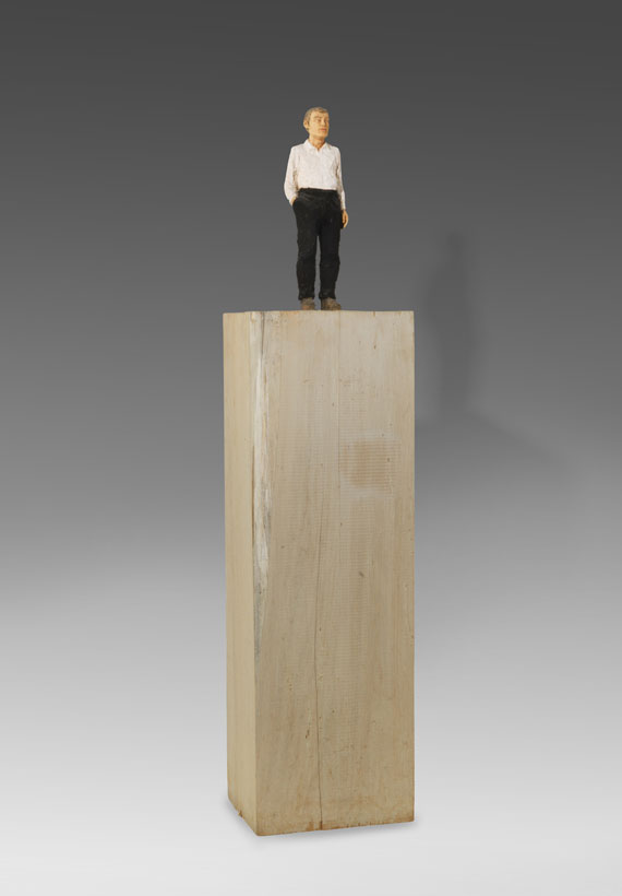 Stephan Balkenhol - Mann mit weißem Hemd - Autre image