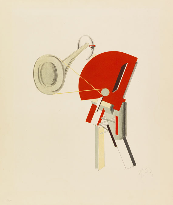 El Lissitzky - Plastische Gestaltung der elektro-mechanischen Schau «Sieg über Sonne» - Autre image