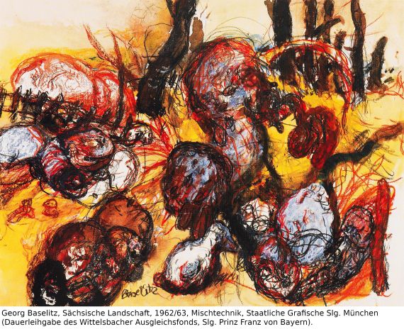 Georg Baselitz - Ohne Titel - Autre image