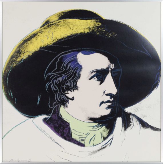 Andy Warhol - Goethe - Image du cadre