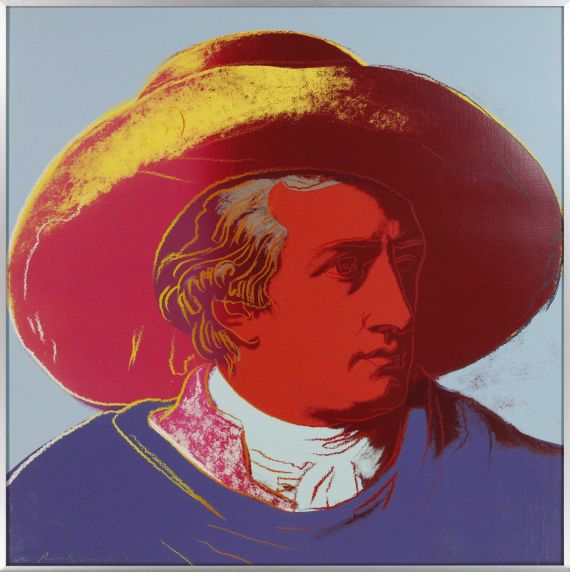 Andy Warhol - Goethe - Image du cadre
