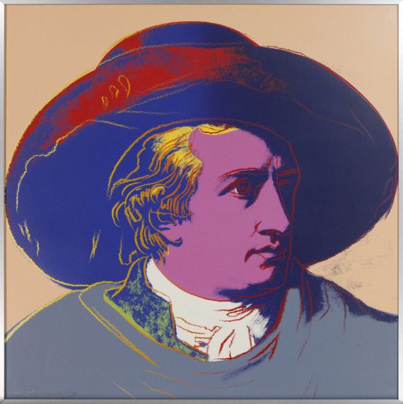 Andy Warhol - Goethe - Image du cadre