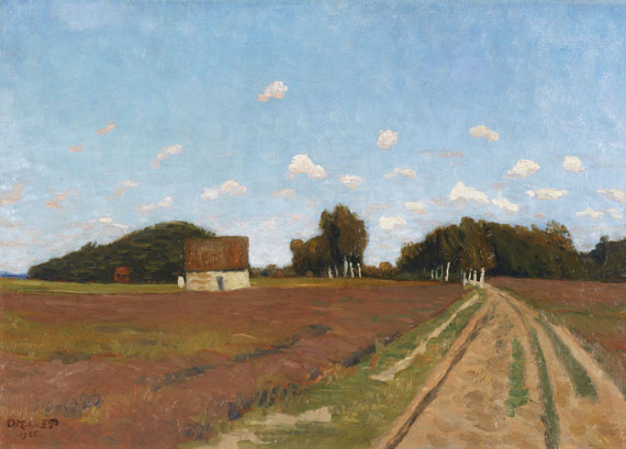 Otto Modersohn - Sommertag bei Worpswede