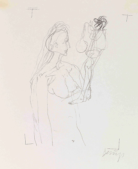 Joseph Beuys - 12 Drawings After ´Codices Madrid´ By Leonardo Da Vinci inkl. Buch - Autre image
