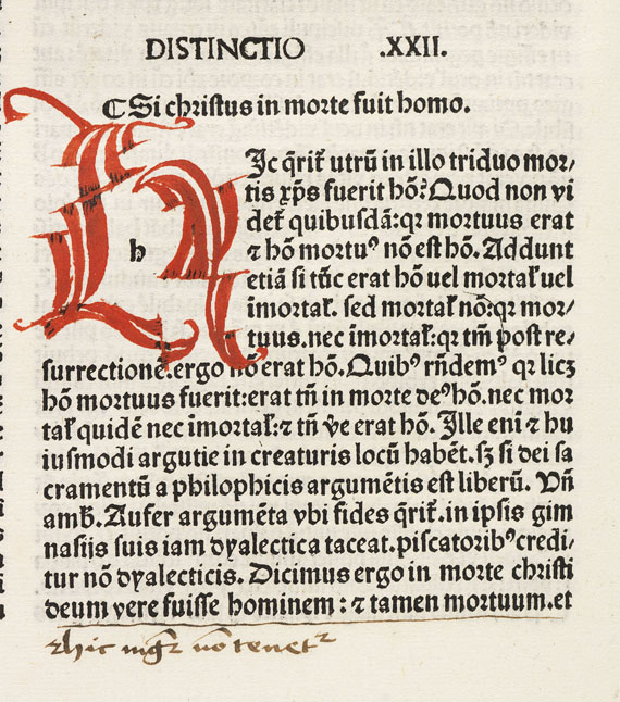  Thomas von Aquin - Commentum super tertio libro Sententiarum